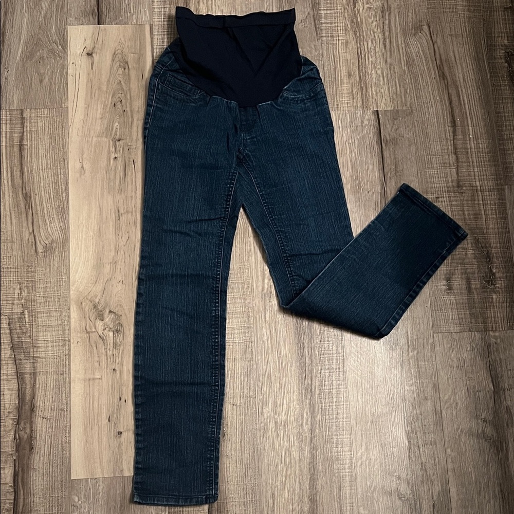 Motherhood Maternity High Rise Navy Jeans